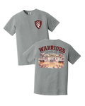 -Warriors Basketball Court- Comfort Colors
