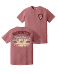 -Warriorettes Basketball Court- Comfort Colors